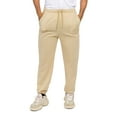 thumbnail image 1 of G-Style USA Men's Casual Lounge Fleece Sweatpants with Pockets FL78-GSTYLE - Beige - 3X-Large, 1 of 6