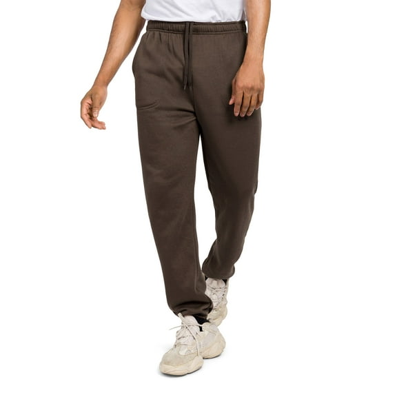 G-Style USA Men's Casual Lounge Fleece Sweatpants with Pockets FL78-GSTYLE - Brown - 3X-Large