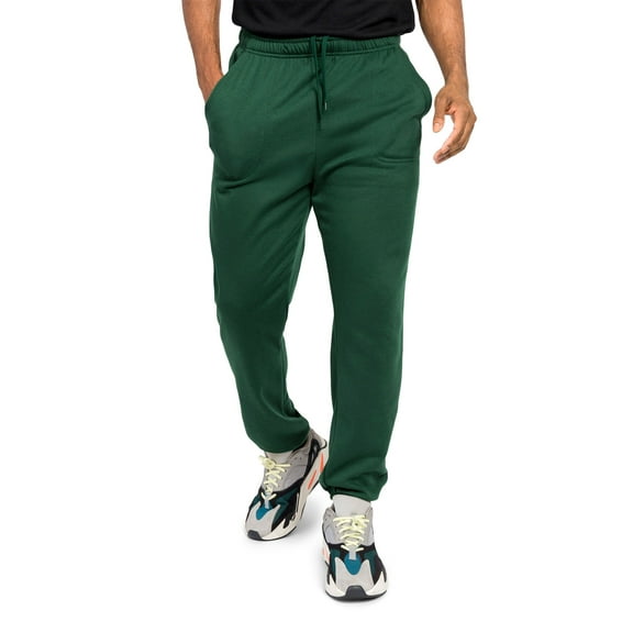 G-Style USA Men's Casual Lounge Fleece Sweatpants with Pockets FL78-GSTYLE - Dark Green - 5X-Large