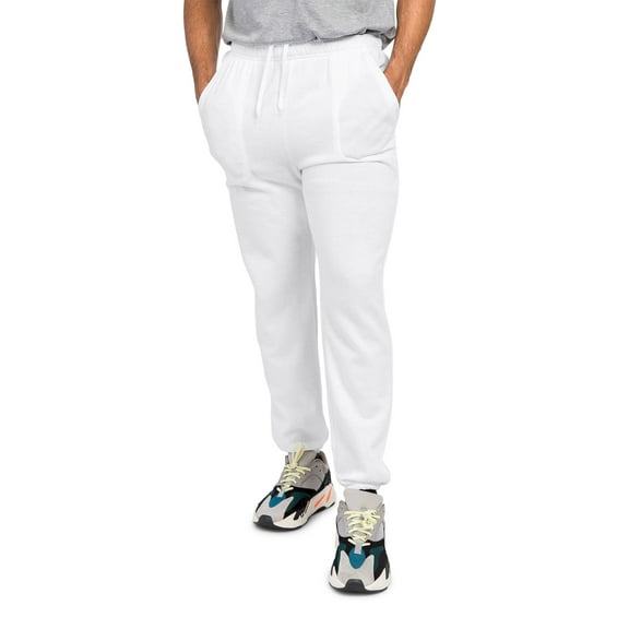 G-Style USA Men's Casual Lounge Fleece Sweatpants with Pockets FL78-GSTYLE - White - 3X-Large