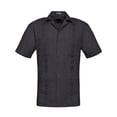 thumbnail image 1 of G-Style USA Men's Casual Short Sleeve Button Down Guyabera Cuban Shirt, Up To 4X, 1 of 2