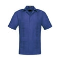 thumbnail image 1 of G-Style USA Men's Casual Short Sleeve Button Down Guyabera Cuban Shirt, Up To 4X, 1 of 2