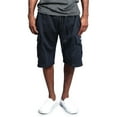 thumbnail image 1 of G-Style USA Men's Fleece Heavyweight Cargo Sweat Shorts FS76 - NAVY - 4X-Large, 1 of 7