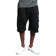 thumbnail image 1 of G-Style USA Men's Fleece Heavyweight Cargo Sweat Shorts - Sizes up to 6XL, 1 of 7