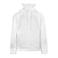 thumbnail image 1 of G-Style USA Men's Fleece Hoodie with Mask Pullover Sweatshirt JK5053 - White - Medium, 1 of 6