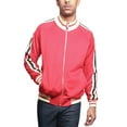 thumbnail image 1 of G-Style USA Men's G Striped Track Jacket JK5014 - Red - 3X-Large, 1 of 4