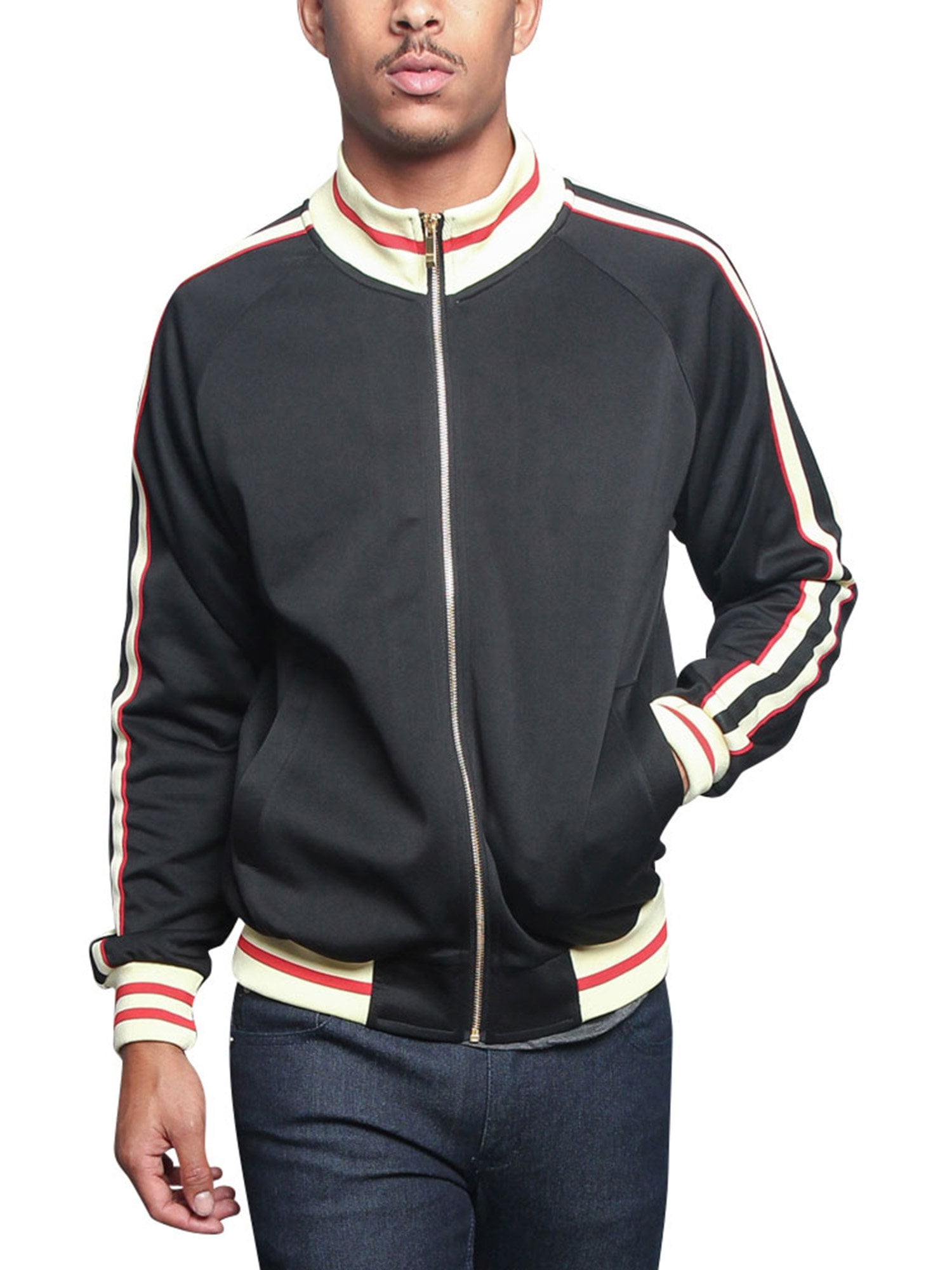 G-Style USA Men's G Striped Track Jacket, Up To 5X - Walmart.com G-Style USA Men's G Striped Track Jacket, Up To 5X - Walmart.com
