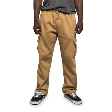 G-Style USA Men's Heavyweight Fleece Lounge Cargo Sweatpants, Up to 6XL