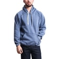 thumbnail image 1 of G-Style USA Men's Heavyweight Sweatshirt Fleece Pullover Hoodie MH13101 - Heather Denim - 2X-Large, 1 of 6