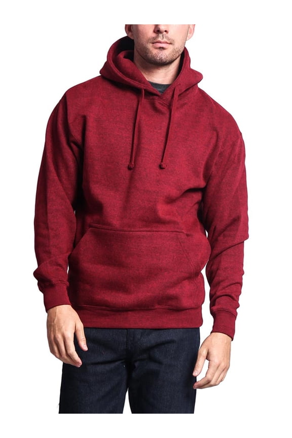 Men's Heavyweight Sweatshirt Fleece Pullover Hoodie, Up to 2X