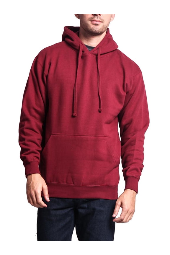 Men's Heavyweight Sweatshirt Fleece Pullover Hoodie, Up to 2X