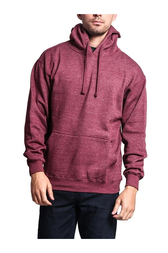 Men's Heavyweight Sweatshirt Fleece Pullover Hoodie, Up to 2X