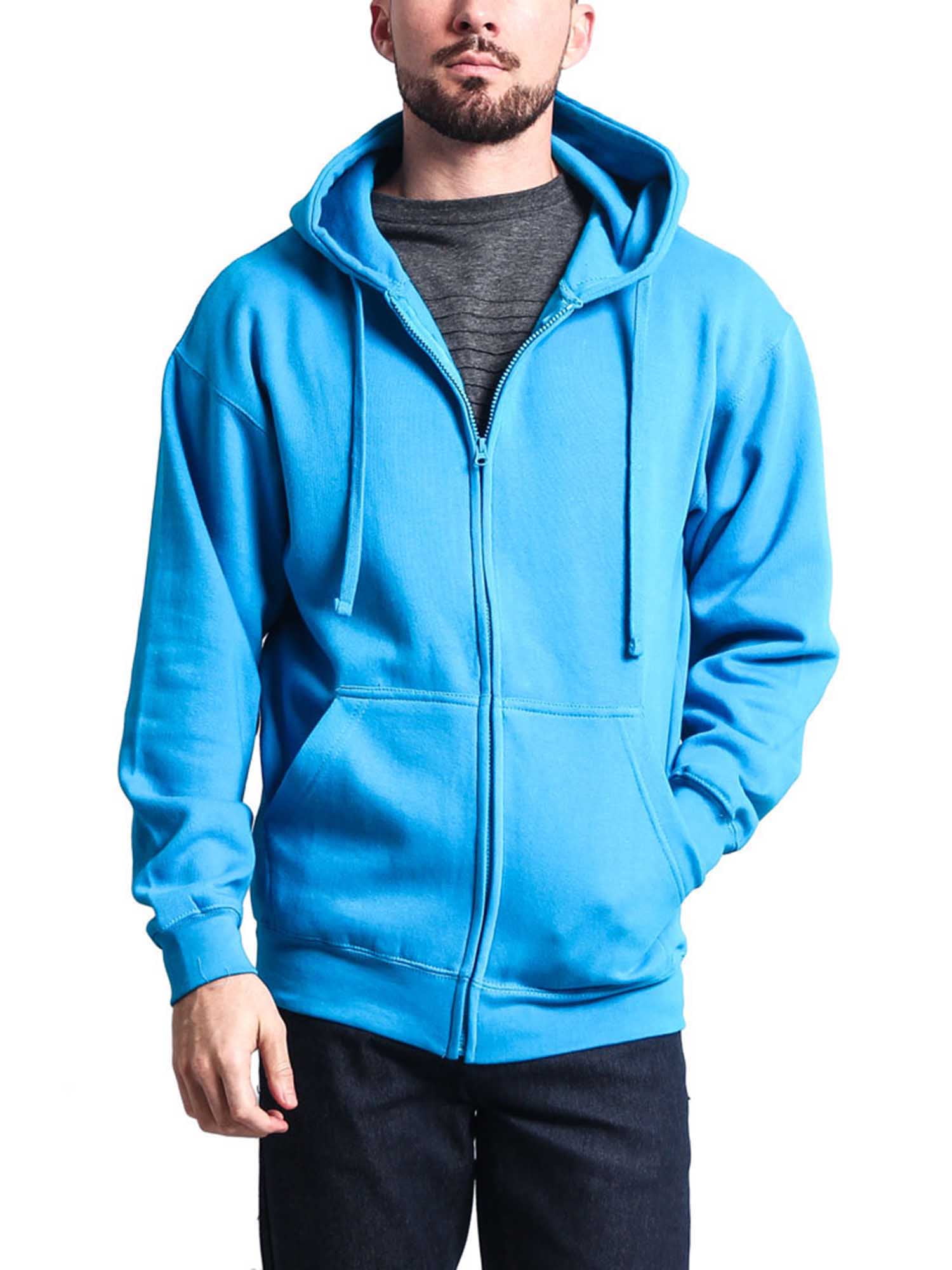 GStyle USA Men's Heavyweight ZipUp Hoodie Sweatshirt, Sizes Up to 2X