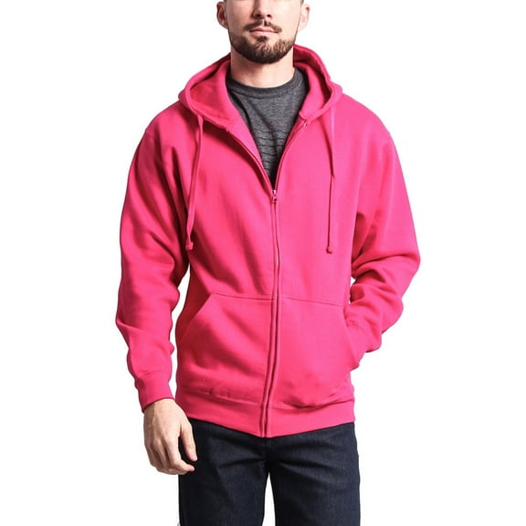 G-Style USA Men's Heavyweight Zip-Up Hoodie Sweatshirt, Sizes Up to 2X