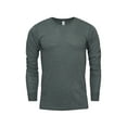thumbnail image 1 of G-Style USA Men's Lightweight Cotton Blend Long Sleeve T-Shirt MTSC13161 - Charcoal - Small, 1 of 5