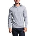 thumbnail image 1 of G-Style USA Men's Lightweight Cross-Dyed Pullover Hoodie Sweatshirt MH13104 - Heather Gray - Large, 1 of 6