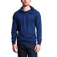 thumbnail image 1 of G-Style USA Men's Lightweight Cross-Dyed Pullover Hoodie Sweatshirt MH13104 - Royal Caviar - 2X-Large, 1 of 6