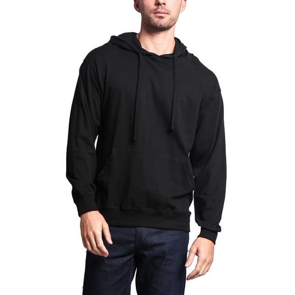 G-Style USA Men's Lightweight Cross-Dyed Pullover Hoodie Sweatshirt