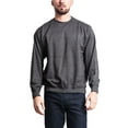 thumbnail image 1 of G-Style USA Men's Long Sleeve Solid Fleece Crewneck Sweatshirt MSC13126 - Charcoal - Small, 1 of 6