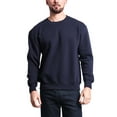 thumbnail image 1 of G-Style USA Men's Long Sleeve Solid Fleece Crewneck Sweatshirt MSC13126 - Navy - Medium, 1 of 6