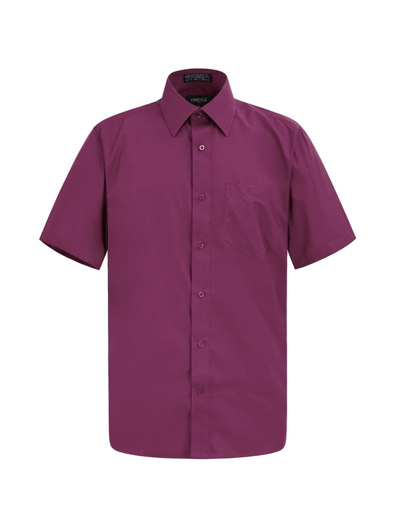 Short Sleeve Shirt 3xl Dress Shirts G-style USA Men's Regular Fit Short Sleeve Solid Color Short Sleeve Shirt 3xl Dress Shirts G-style USA Men's Regular Fit Short Sleeve Solid Color