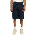 thumbnail image 1 of G-Style USA Men's Relaxed Fit Belted Cargo Shorts - Solid Navy - 46, 1 of 6