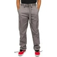 thumbnail image 1 of G-Style USA Men's Relaxed Straight Fit Work Cargo Pants 6CP01 - Grey - 34/32, 1 of 5