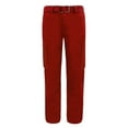 thumbnail image 1 of G-Style USA Men's Relaxed Straight Fit Work Cargo Pants 6CP01 - Dark Red - 34/34, 1 of 5