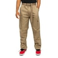 thumbnail image 1 of G-Style USA Men's Relaxed Straight Fit Work Cargo Pants 6CP01 - Khaki - 40/34, 1 of 5