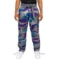 thumbnail image 1 of G-Style USA Men's Relaxed Straight Fit Work Cargo Pants 6CP01 - Purple Camo - 30/32, 1 of 5
