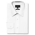 thumbnail image 1 of G-Style USA Men's Slim Fit Long Sleeve Dress Shirt - White - 2XL/18-18.5/36-37, 1 of 5