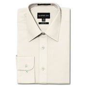 G-Style USA Mens Slim Fit Long Sleeve Dress Shirt