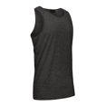 thumbnail image 1 of G-Style USA Men's Straight Hem Long Length Tank Top TT60 - Charcoal - Large, 1 of 7