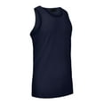 thumbnail image 1 of G-Style USA Men's Straight Hem Long Length Tank Top TT60 - Navy - Large, 1 of 7