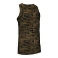 thumbnail image 1 of G-Style USA Men's Straight Hem Long Length Tank Top TT60 - New Olive Camo - 2X-Large, 1 of 7
