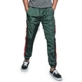 thumbnail image 1 of G-Style USA Men's Striped Athletic Jogging Windbreaker Track Pants TR573 - Green - Large, 1 of 5