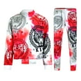 thumbnail image 1 of G-Style USA Men's Tiger King Tracksuit Set - Zipper Jacket and Sweatpants ST572 - Koi Fish - X-Large, 1 of 8