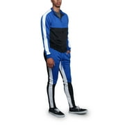 G-Style USA Men's Zipper Track Jacket Sweatpants Tracksuit Set, up to 6X