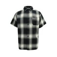 thumbnail image 1 of G-Style USA Western Casual Plaid Long Sleeve Button Up Shirt SS30 - NAVY - 3X-Large, 1 of 4