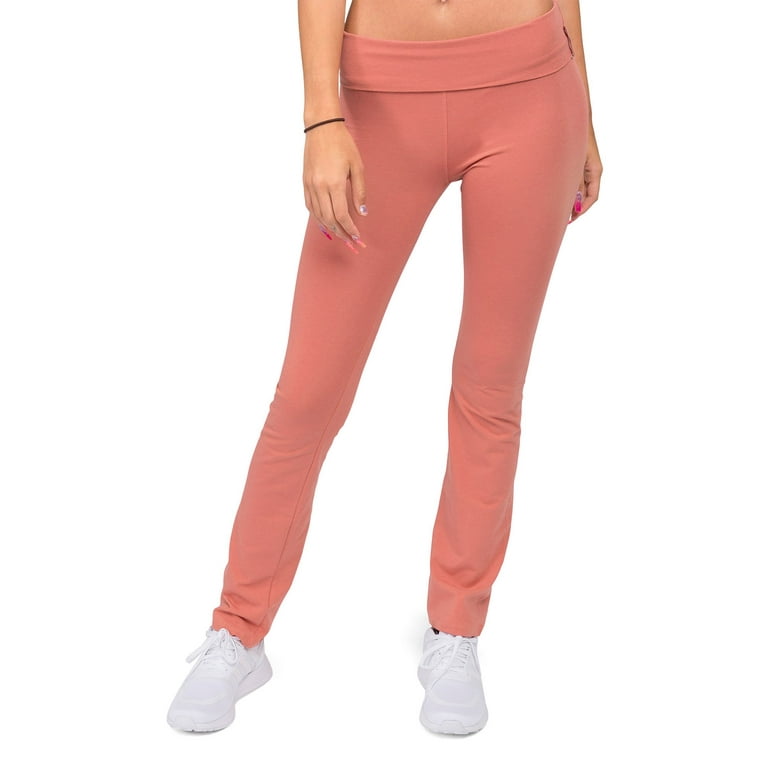 G-Style USA Women's Bootcut Flare Leggings Yoga Pants 8150 - Hot Pink -  Medium 