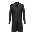 thumbnail image 1 of G-Style USA Women's Casual Viscose Knit Open Front Long-Line Cardigan, 1 of 4