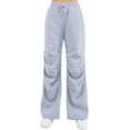 thumbnail image 1 of G-Style USA Women's Essential Wide Fit Fleece Sweatpants RJJ20766 Heather Grey Small, 1 of 5