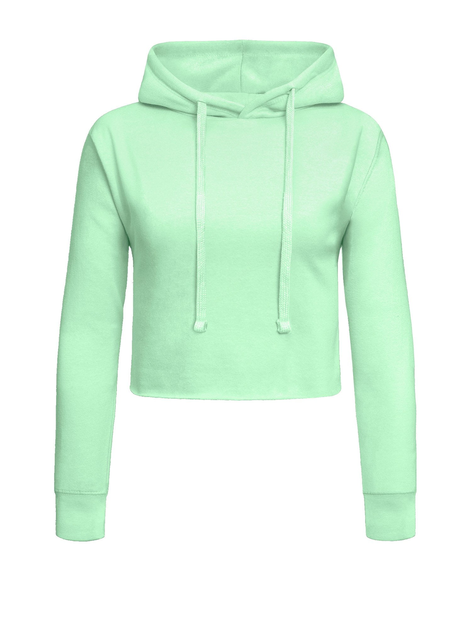 Cropped clearance hoodie mint