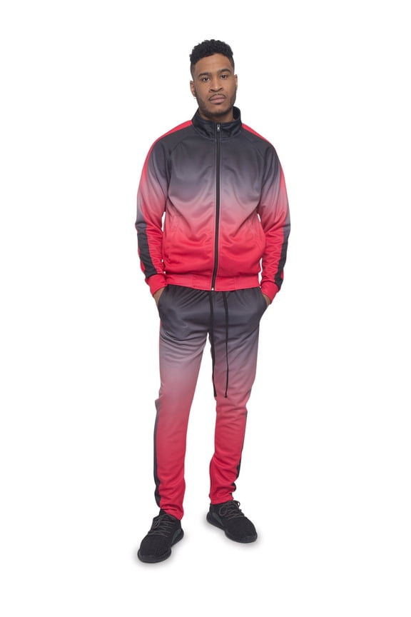 Zipper Jacket/Drawstring Sweatpants, Tracksuit (Male)