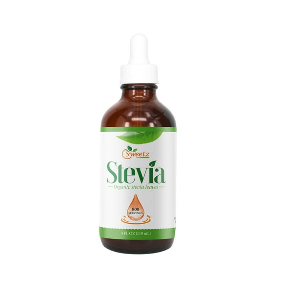 G-Sweetz Liquid Stevia Made from Reb-D Rich Organic Stevia Extract Concentrated Stevia Sweetener Liquid Stevia Sweetener for Drinks, Food, and Pastries, No Calories, and No Carbs 4 FL OZ