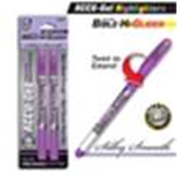 G T Luscombe  Highlighter-Accu-Gel Hi-Glider-Violet