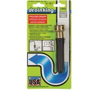Drain King 0.75-1.5 Inch Manual Water-Powered Drain Unclogger