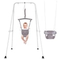 thumbnail image 1 of G TALECO GEAR 2-in-1 Baby Jumper and Swing, Indoor&Outdoor Baby Swing for 6-24 Months Infant Toddler, Gray, 1 of 9