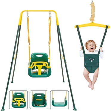 TALECO 3-in-1 Toddler Swing | Convertible Baby Swing For Backyard | Indoor Outdoor Swing Set | Ages 6 Months To 10 Years