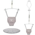 thumbnail image 1 of G TALECO GEAR Baby Jumper, Baby Doorway Jumper with Adjustable Strap, Protable Baby Jumpers and Bouncers, Easy to Assemble, Toddler Bouncer Jumper with Floor Mat, Gray, 1 of 5